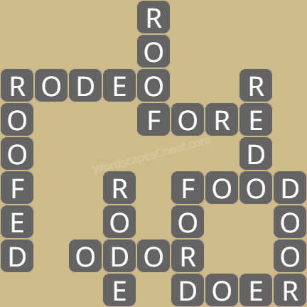 Wordscapes level 2782 answers