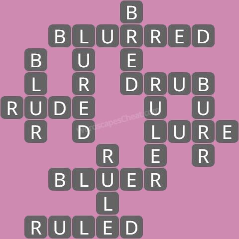 Wordscapes level 2819 answers
