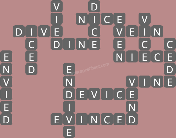 Wordscapes level 2820 answers