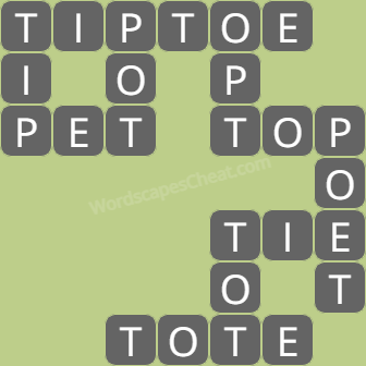 Wordscapes level 283 answers