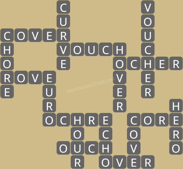Wordscapes level 2832 answers
