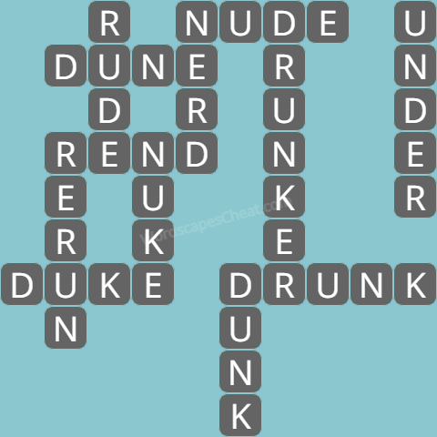 Wordscapes level 2836 answers