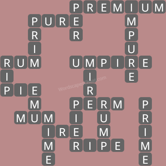 Wordscapes level 2930 answers