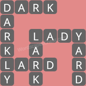 Wordscapes level 2951 answers