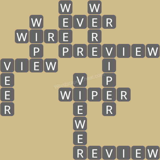 Wordscapes level 2952 answers