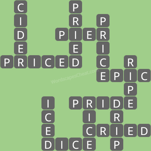 Wordscapes level 2994 answers