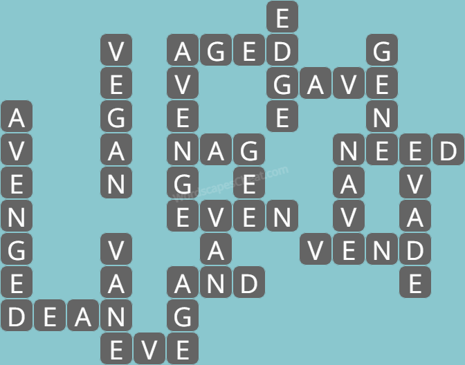 Wordscapes level 3016 answers