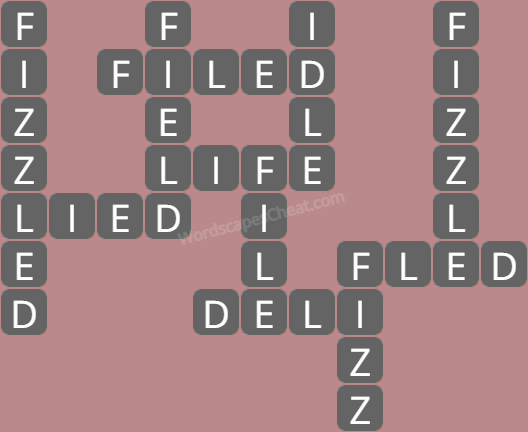 Wordscapes level 3040 answers