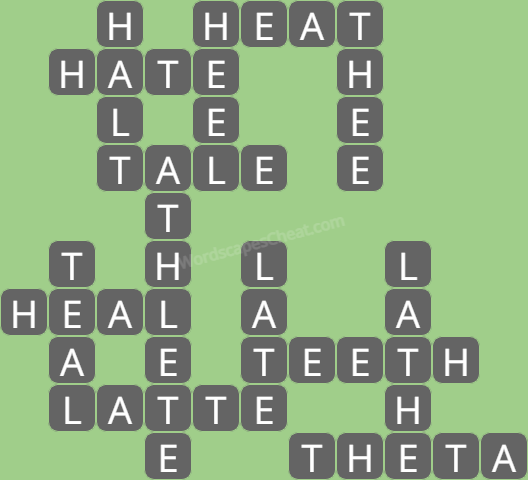 Wordscapes level 3054 answers