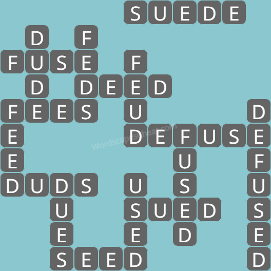 Wordscapes level 3056 answers