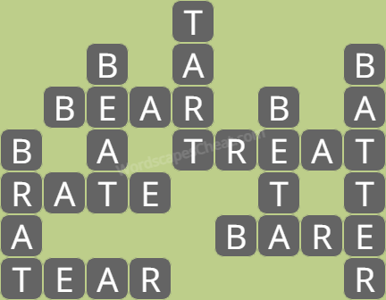 Wordscapes level 3063 answers