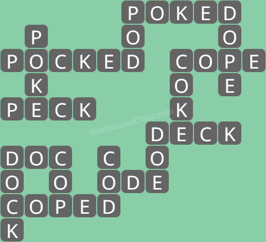 Wordscapes level 3065 answers