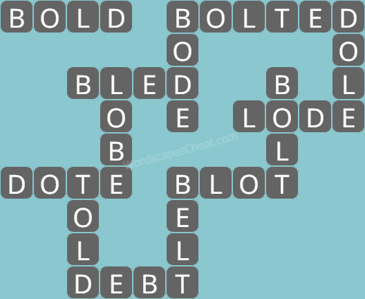 Wordscapes level 3066 answers