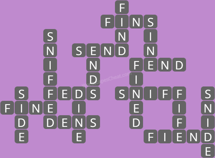 Wordscapes level 3068 answers