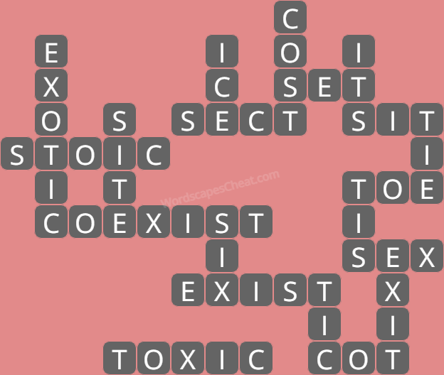 Wordscapes level 3071 answers