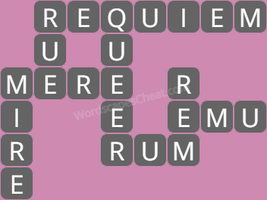 Wordscapes level 3079 answers