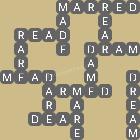 Wordscapes level 3082 answers
