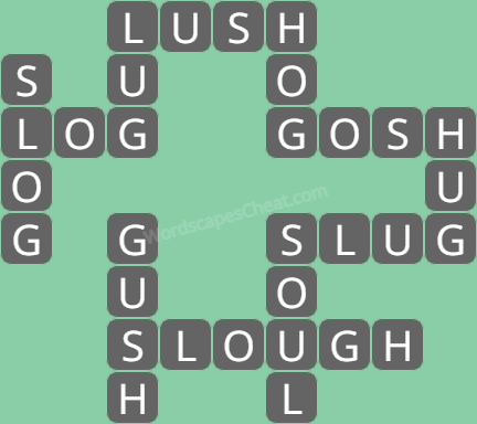 Wordscapes level 3105 answers