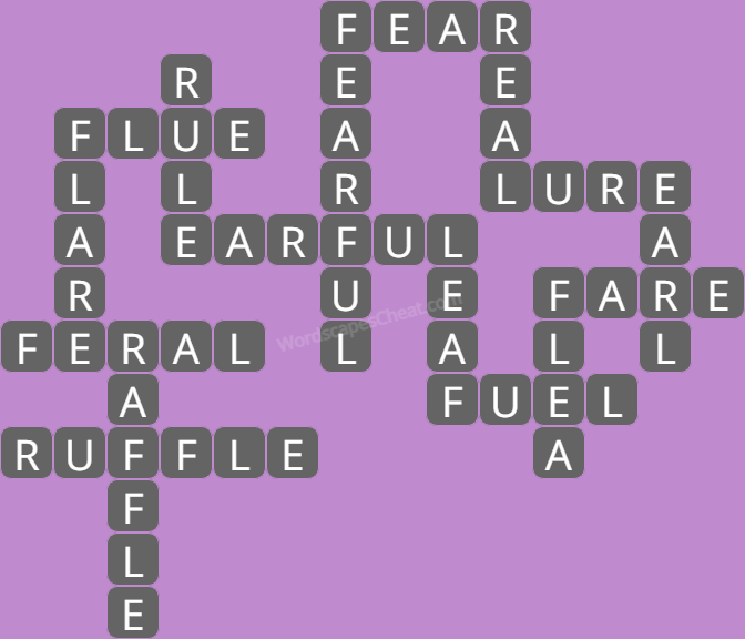 Wordscapes level 3108 answers