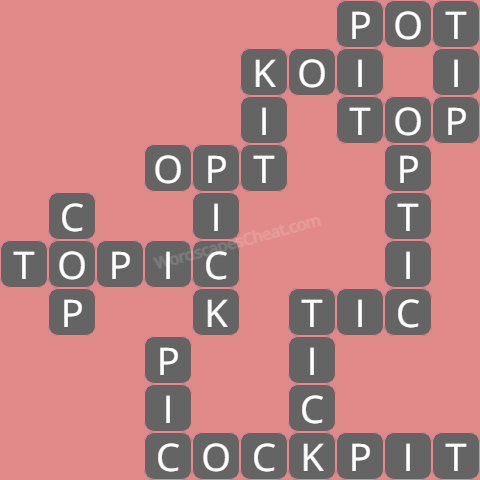 Wordscapes level 3121 answers