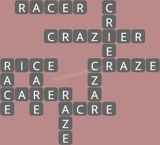 Wordscapes level 3160 answers