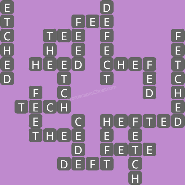 Wordscapes level 3168 answers