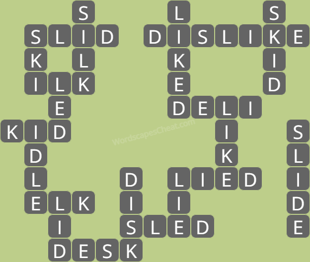 Wordscapes level 3173 answers