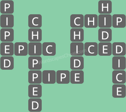 Wordscapes level 3185 answers