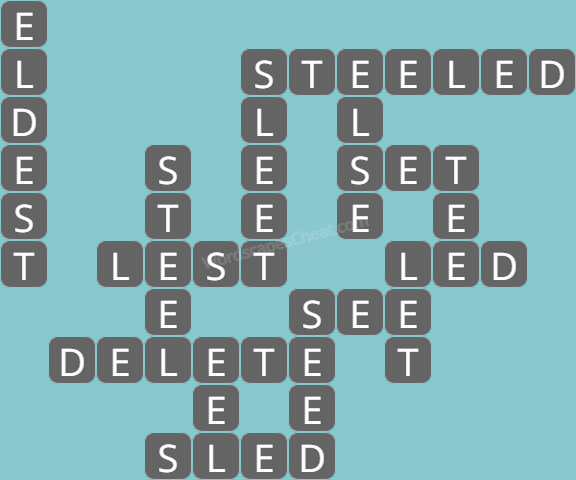 Wordscapes level 3206 answers