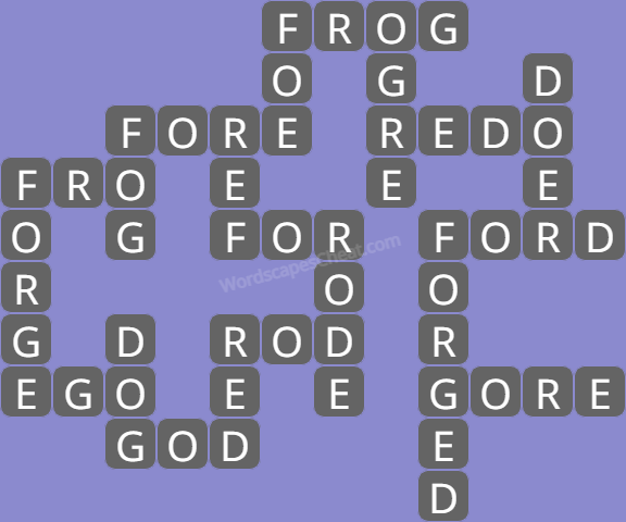 Wordscapes level 3237 answers