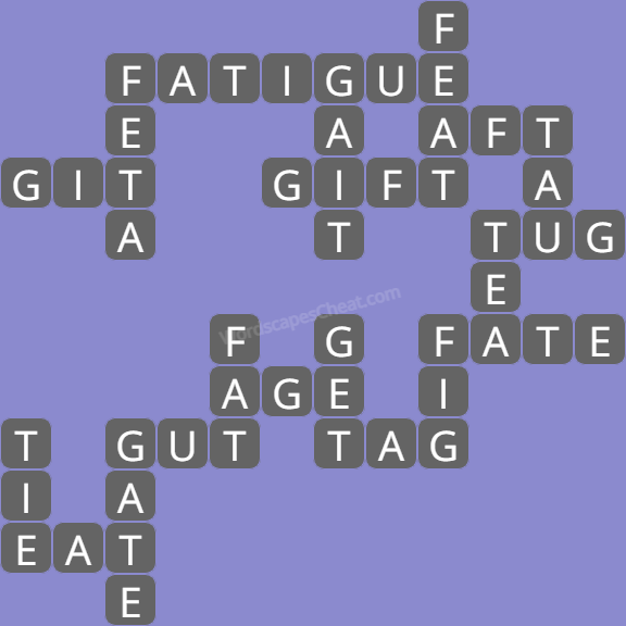 Wordscapes level 3247 answers