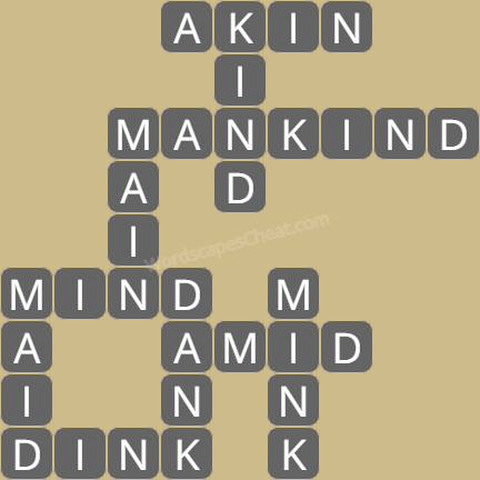 Wordscapes level 3262 answers