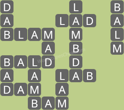 Wordscapes level 3283 answers