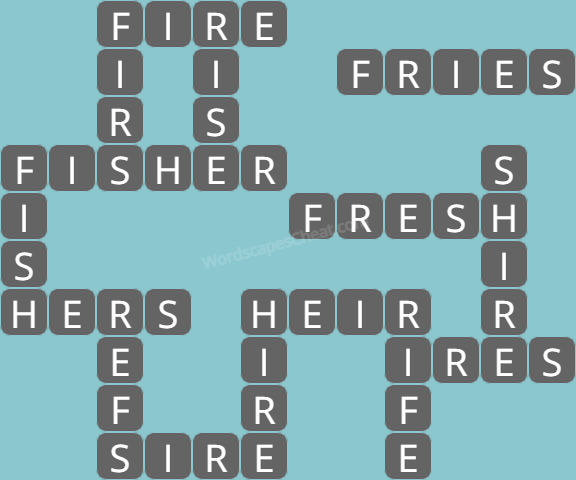 Wordscapes level 3286 answers
