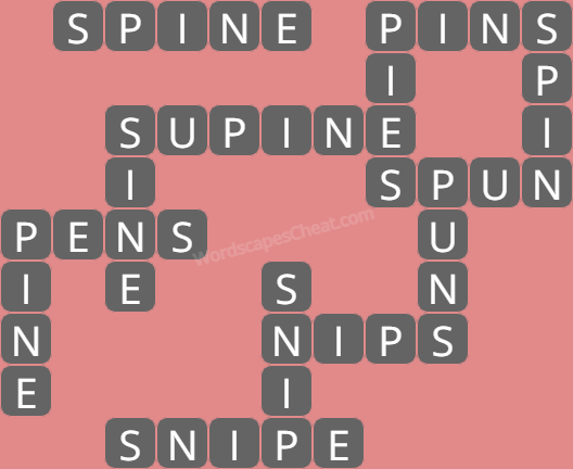 Wordscapes level 3291 answers