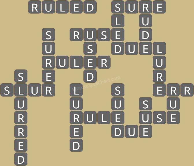 Wordscapes level 3332 answers