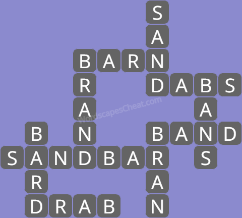 Wordscapes level 3347 answers