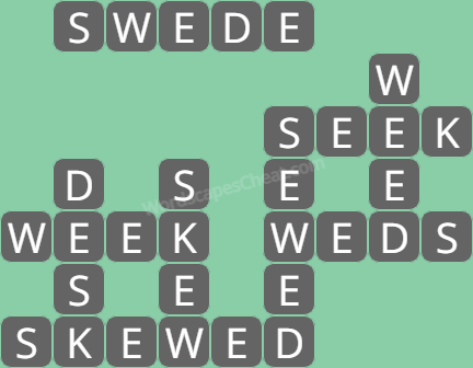 Wordscapes level 3355 answers