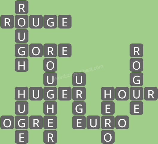 Wordscapes level 3364 answers