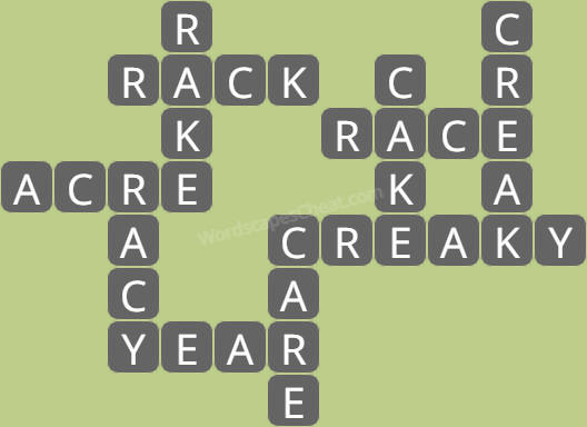 Wordscapes level 3373 answers