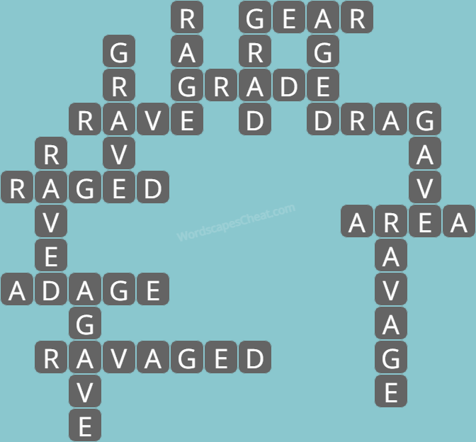 Wordscapes level 3376 answers