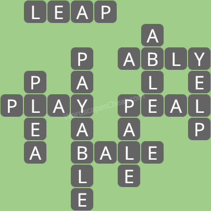 Wordscapes level 3384 answers