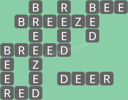 Wordscapes level 3405 answers