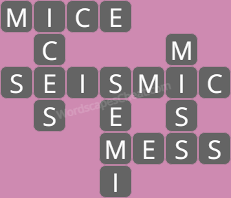 Wordscapes level 3409 answers