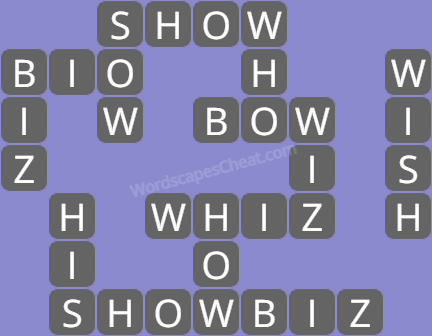 Wordscapes level 3417 answers