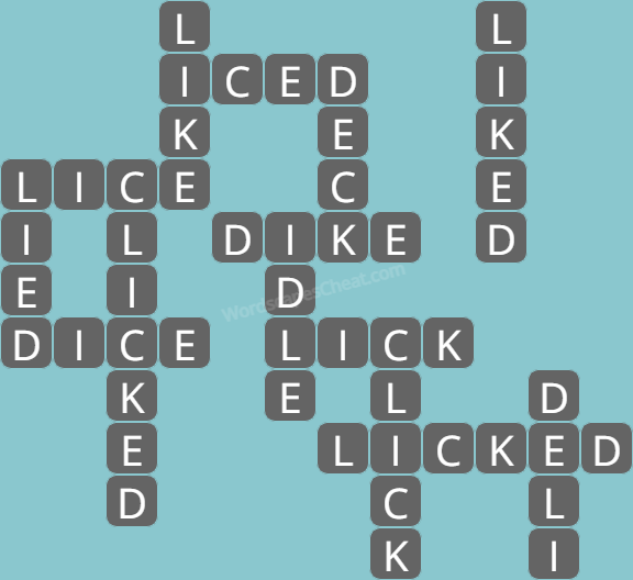 Wordscapes level 3436 answers