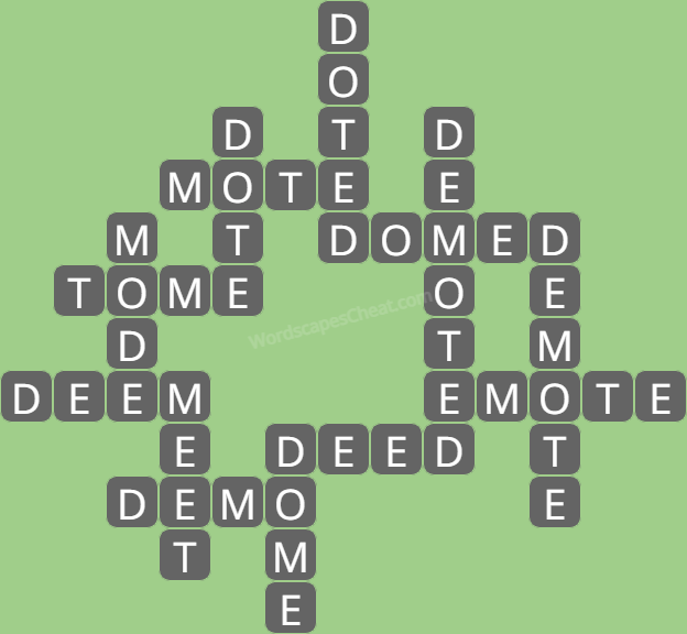 Wordscapes level 3444 answers
