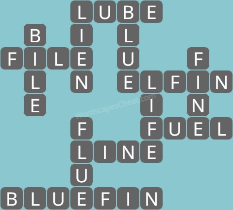 Wordscapes level 3456 answers