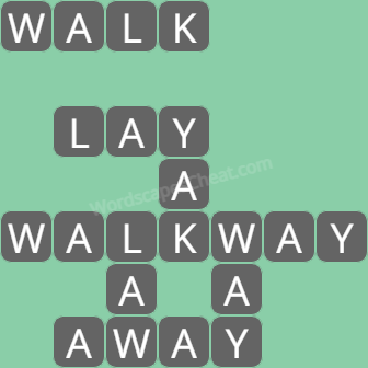 Wordscapes level 3485 answers