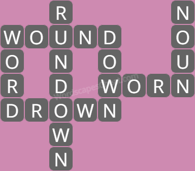 Wordscapes level 3489 answers
